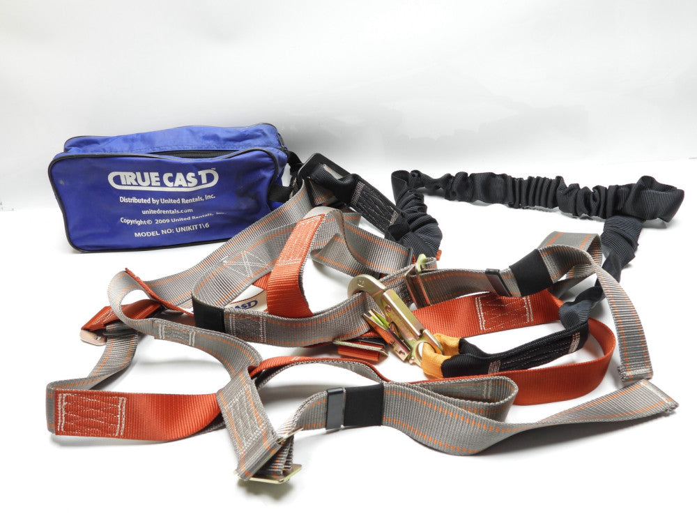 True Cast UNIKIT1/6 Fall protection Climbing Safety Harness with Lanyard