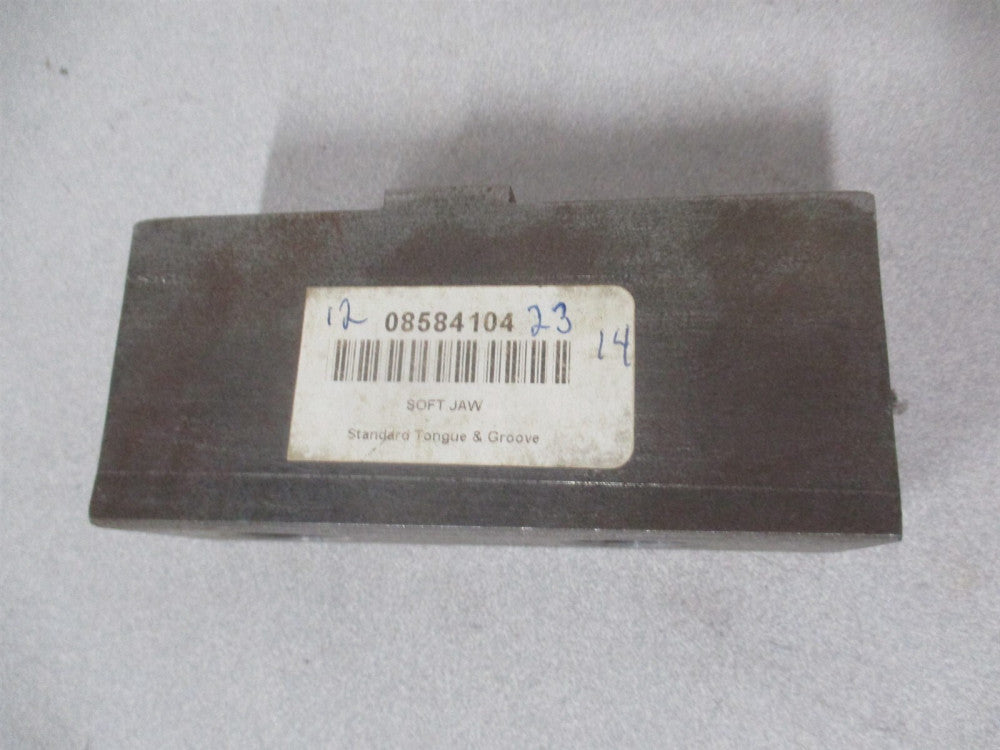 H&R (452) 1-1/2" x 4-1/4" x 10″ Tongue & Groove Square Soft Lathe Chuck Jaw