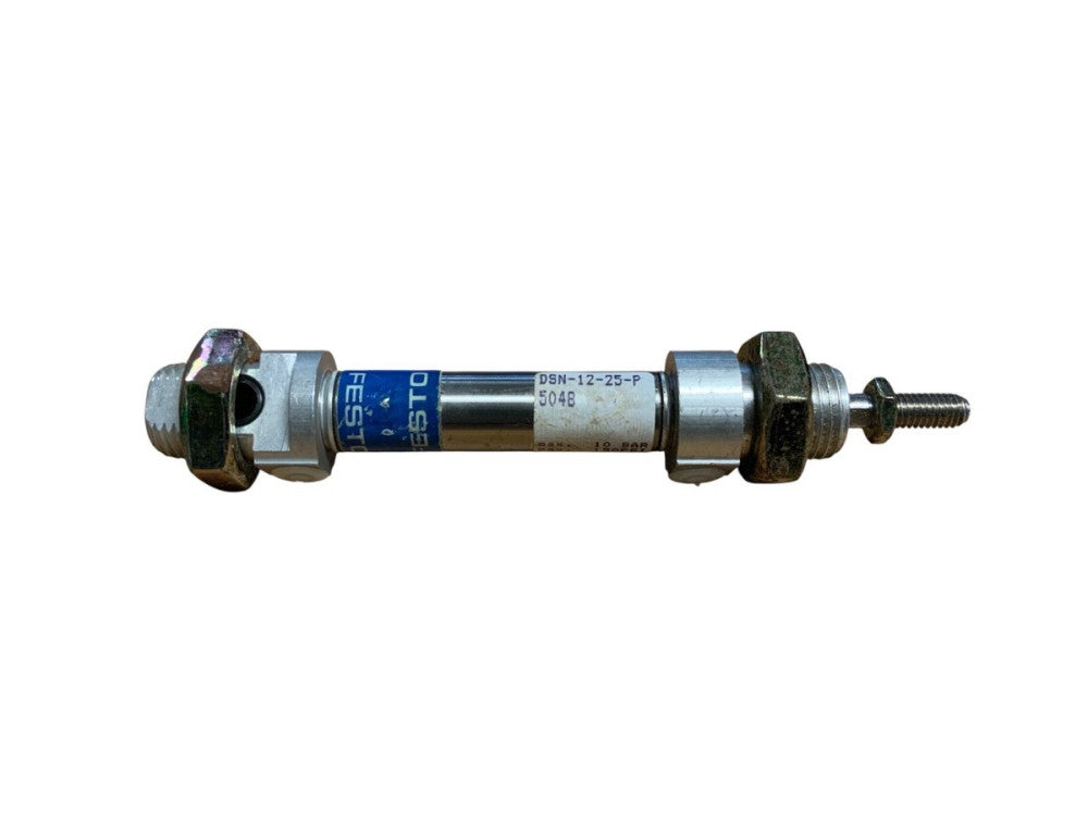 FESTO DSN-12-25-P DOUBLE-ACTING PNEUMATIC CYLINDER 12mm BORE 25mm.
