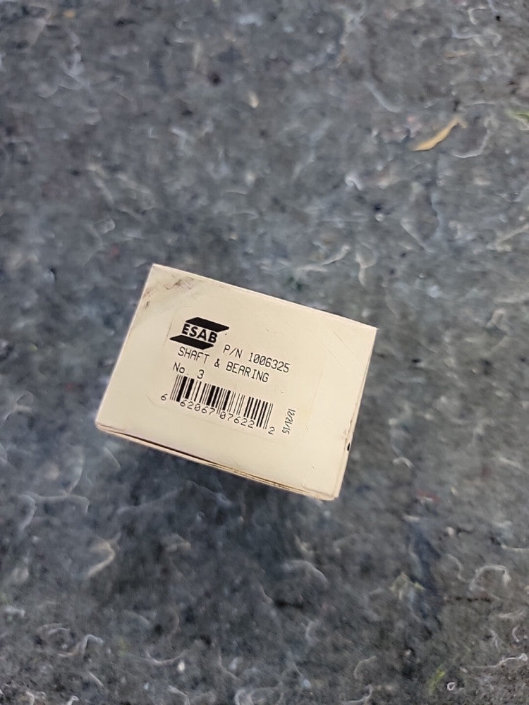 ESAB 1006325 Shaft & Bearing #3  NEW