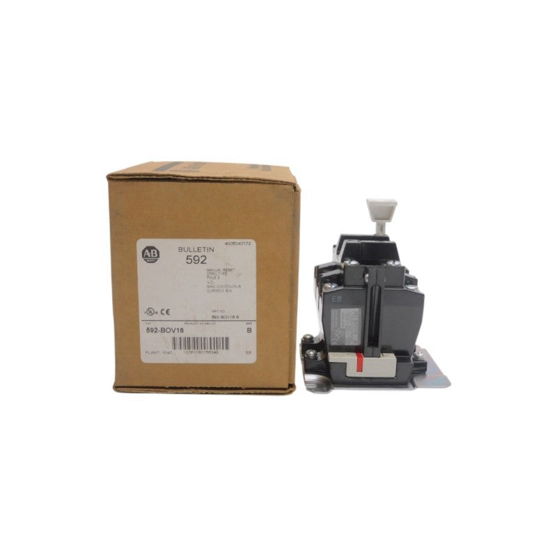 ALLEN BRADLEY 592-BOV16 SER. B 120-600V 40A (BR/WH) NSMP