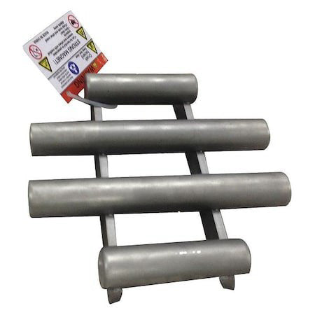 Zoro Select 34Ta37 Magnetic Grate,Round,Rare Earth,8In Dia.