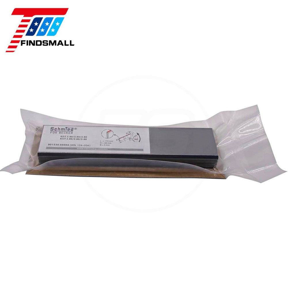 4Pcs Carbon Vane WN124-034 90133000004 for Becker KDT/KVT2.80/3.60/3.80 170*39*4