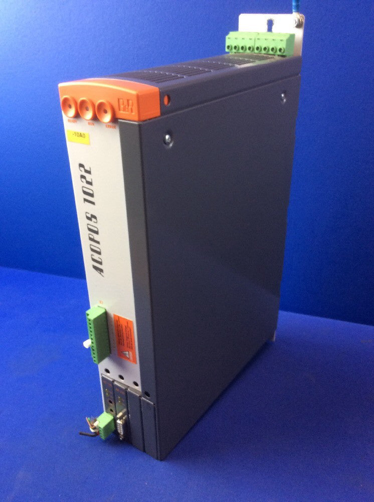 B&R ACOPOS 1022 SERVO DRIVE 8V1022.00-1 W/ AC110 & AC122 PLUG-IN MODULES