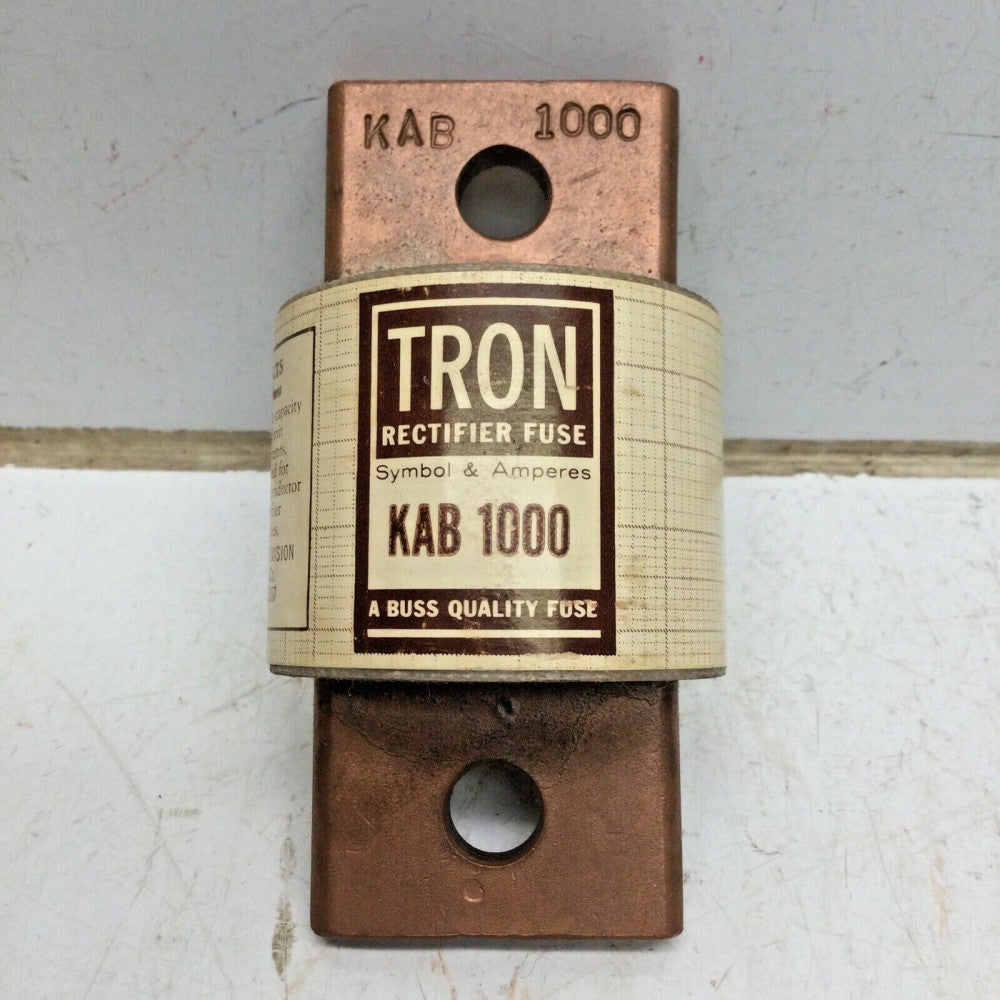 BUSS BUSSMANN TRON KAB 1000 Rectifier Fuse 1000 AMP 250V