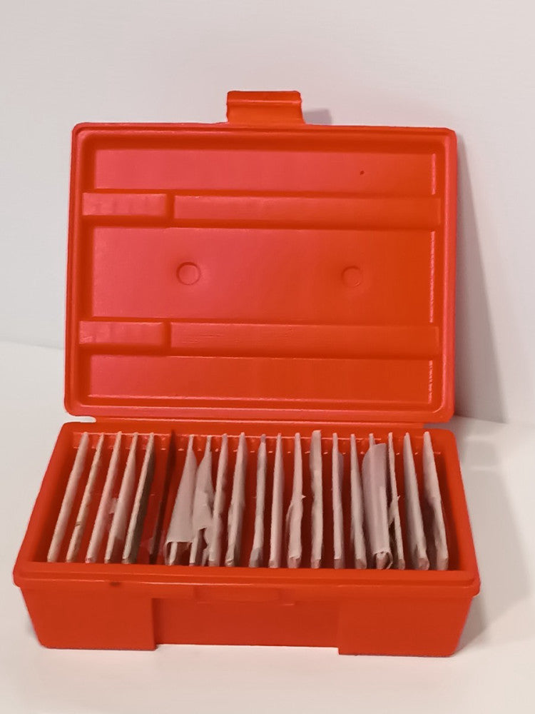 20 Pairs Set 6" Steel Parallel Set in Storage Case - Thickness Undetermined
