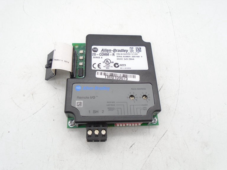 ALLEN BRADLEY 20-COMM-R SERIES A PLC MODULE USED