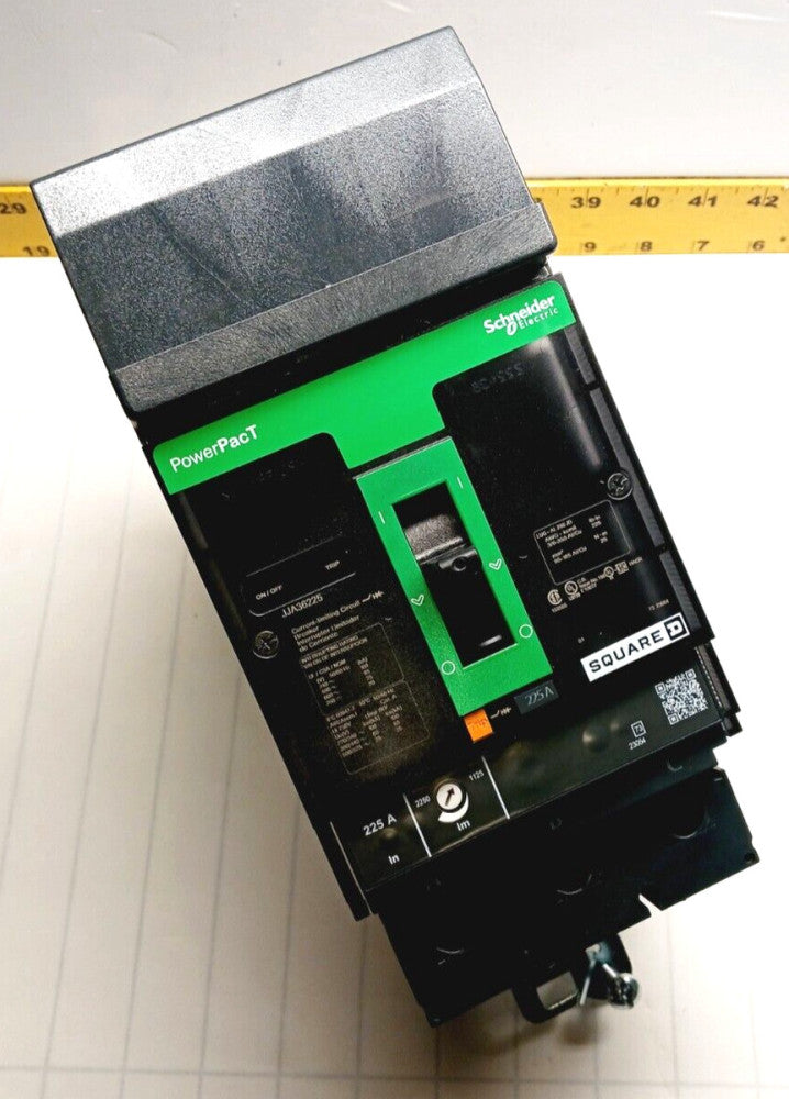 New Square D Powerpact 225 Amp I-Line Circuit Breaker 600 VAC 3 Pole  JJA36225