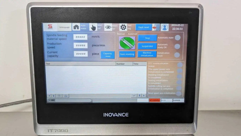 Inovance IT7100E High Performance HMI Touch Screen 10" Ethernet Serial Port USB