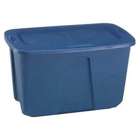 Homz 6630Grrb.06 Storage Tote W/ Lid, 32 Gal, 31-7/8 In L, 20 In W, 17-3/4 In