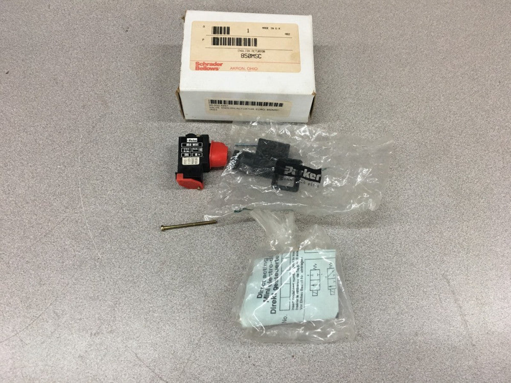 NEW IN BOX SCHRADER BELLOWS ENGLISH ACTUATOR 850MSC