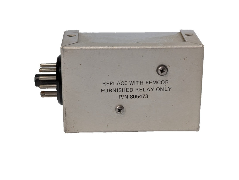 Femcor 805473 11-Pin Plug-In Metal Housing Replacement Relay