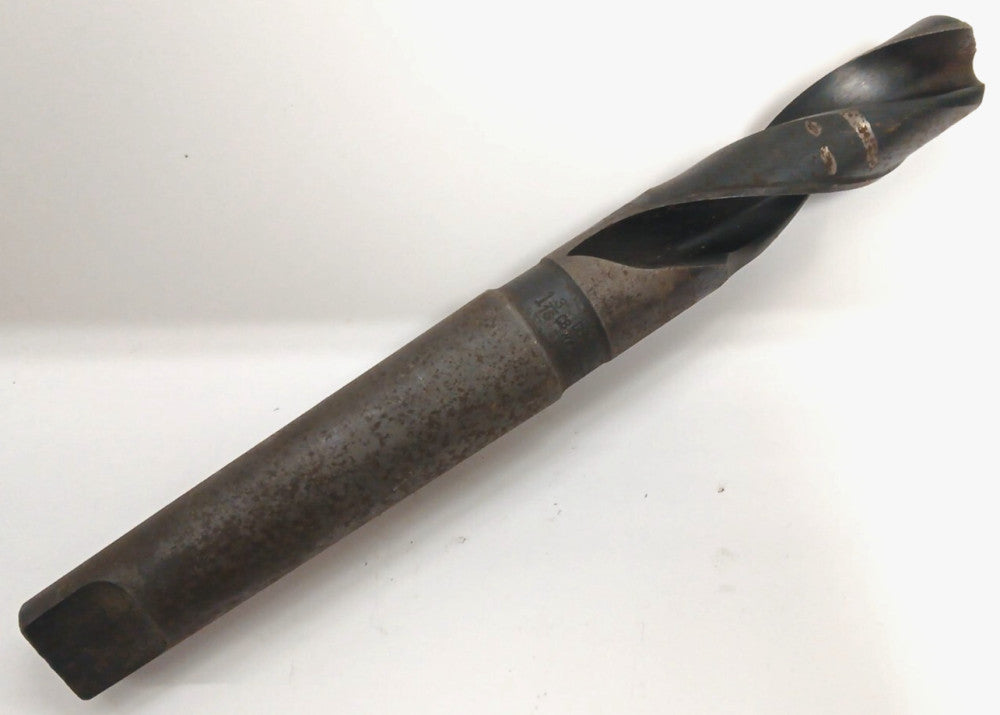 CLE-FORGE 1-3/16 OD MORSE TAPER SHANK DRILL BIT 500808 MT4 HS 2 FLUTE OAL 10-3/4