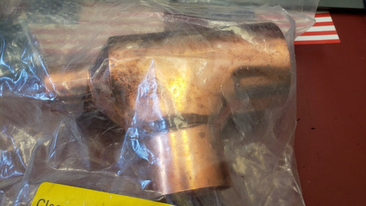 2-1/2X1-1/2X1-1/4 CXCXC WROT COPPER REDUCING TEE CB CLEANED FOR OXYGEN SERVICE