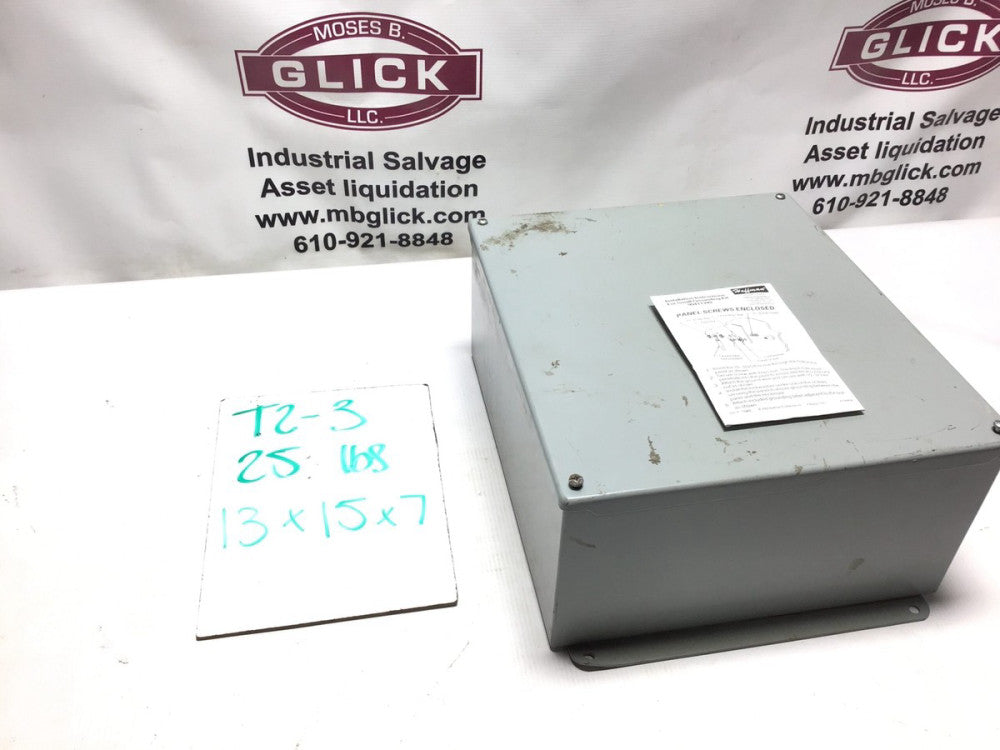 Hoffman A1412SC Junction Box, 14 in H x 12 in W x 6 in D