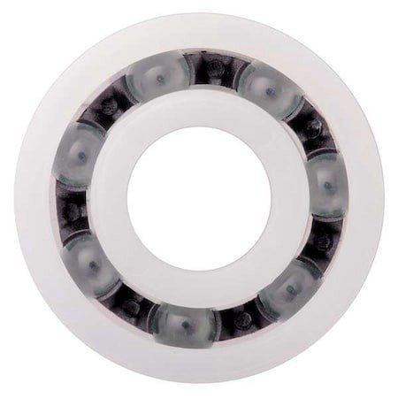Igus B6001b1e Polymer Ball Bearing,12 Mm,Stainless