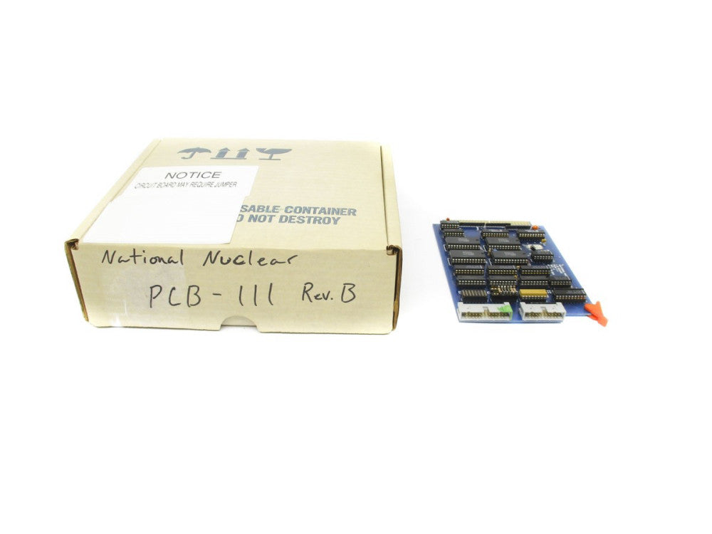 NATIONAL NUCLEAR PCB-111 REV. B NSNP