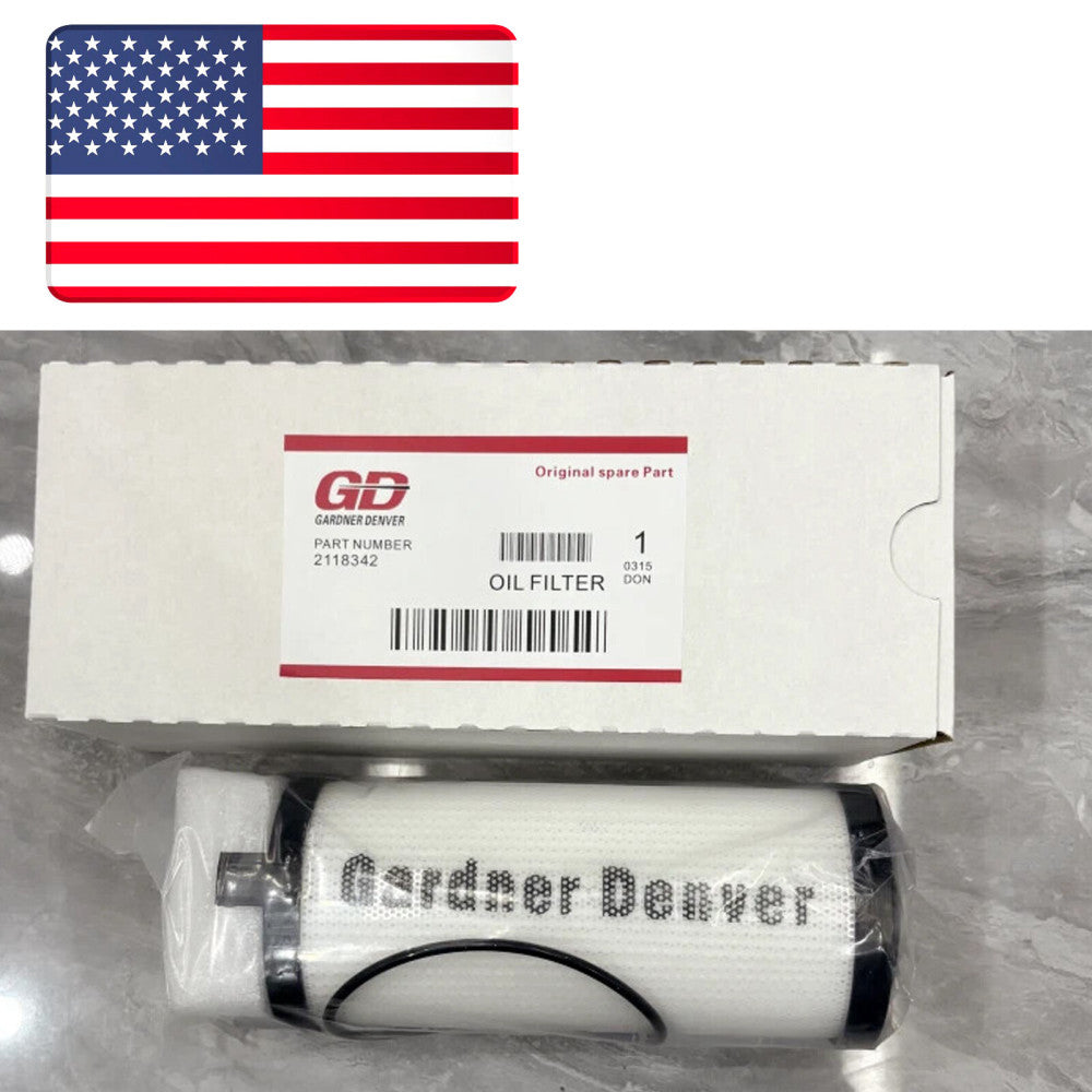 1pc Oil Filter Element for Gardner Denver Compressor 2118342-P 2118342 -US Stock