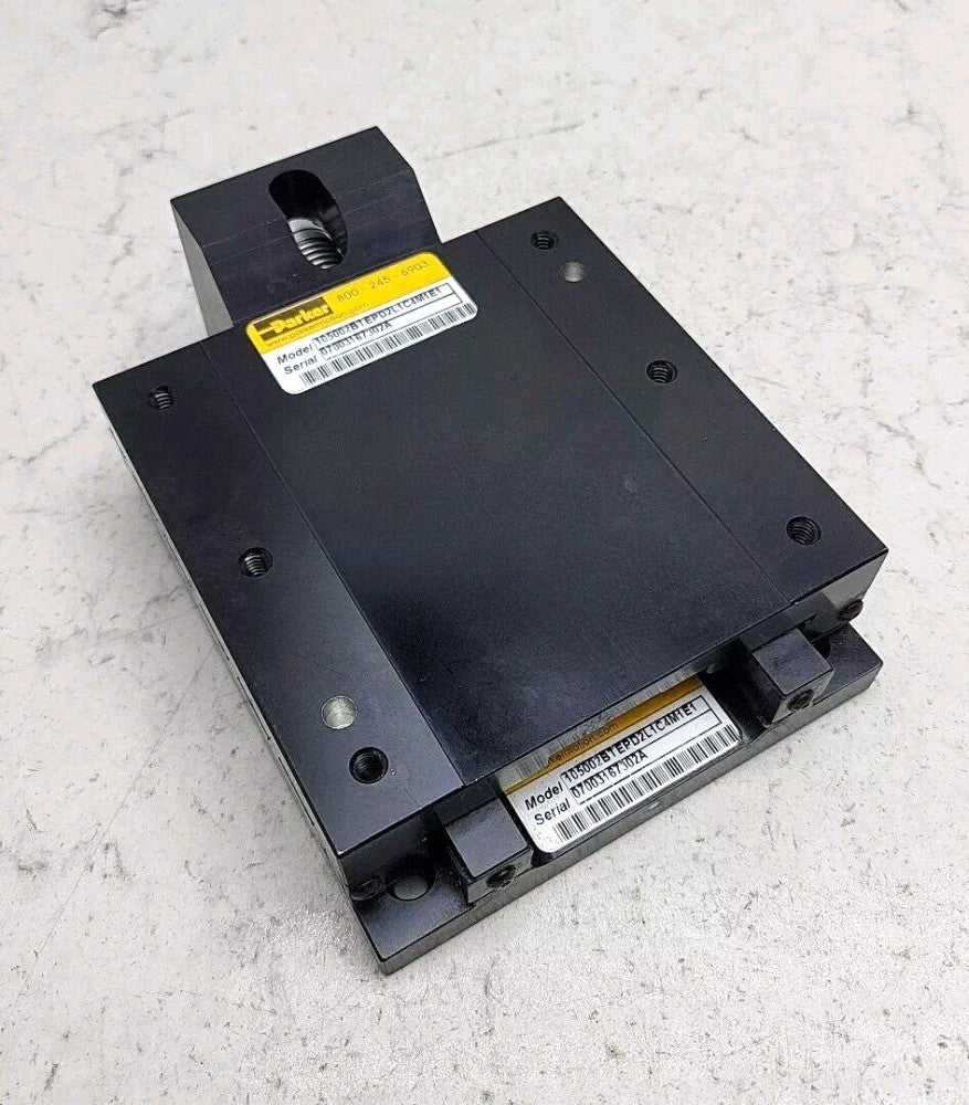 Parker 105002BTEPD2L1C4M1E1 Ball Bearing Linear Positioner Table 5" x 5"