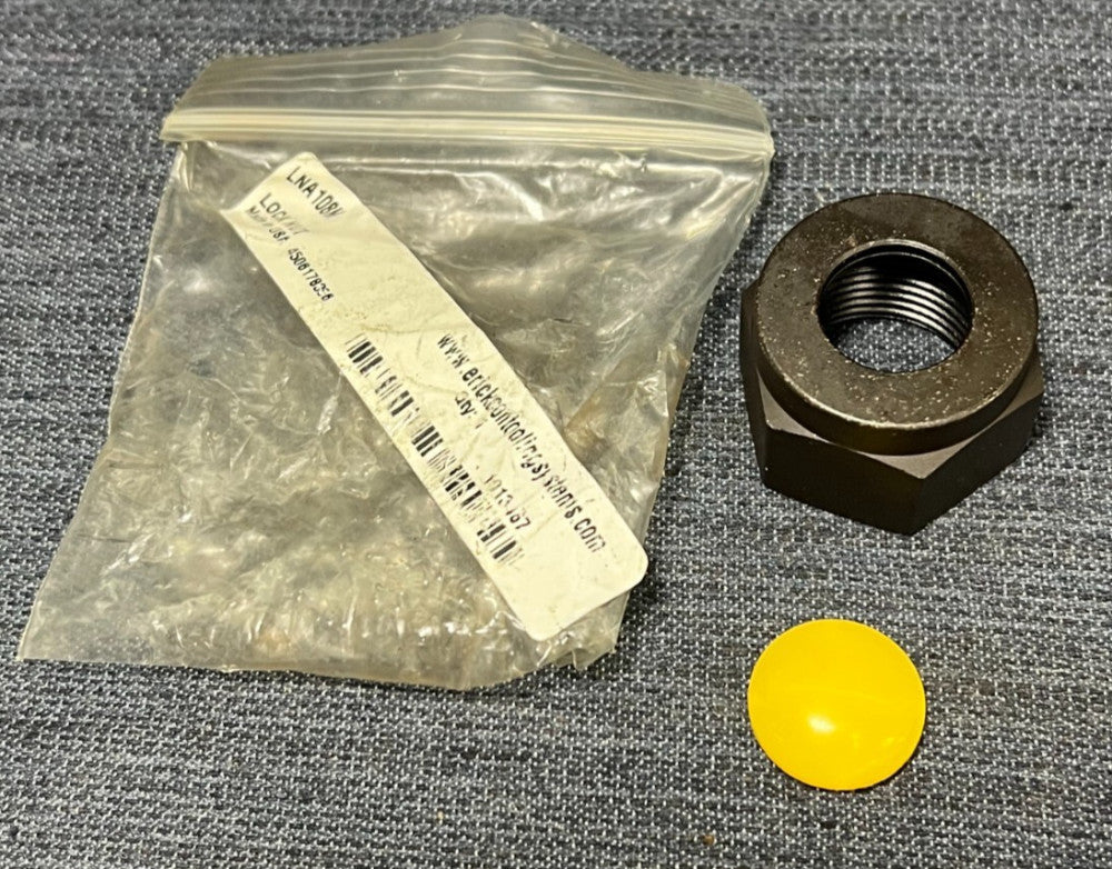 ERICKSON LNA108M LOCKNUT /STOPSCREW THREAD SIZE 1"-14 HEX TYPE ROUND