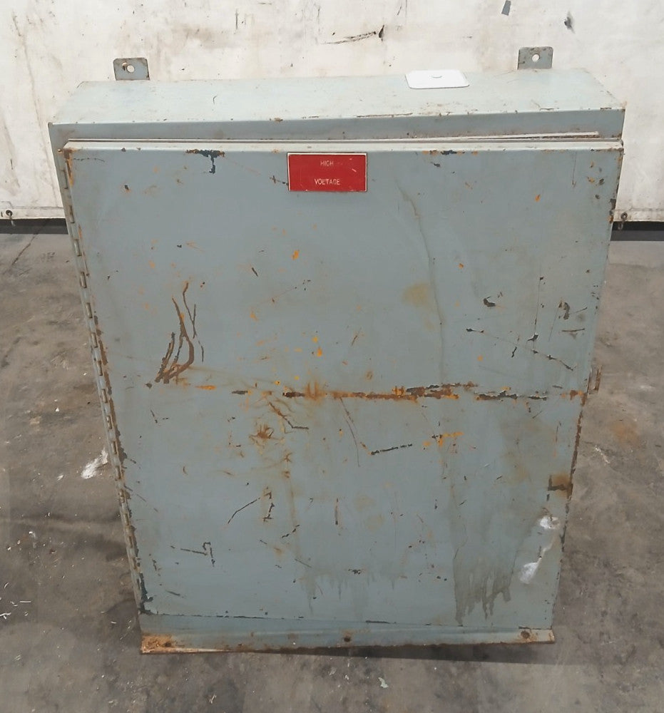 MCKINSTRY ELECTRICAL ENCLOSURE HIGH VOLTAGE OAD 39" X 30 X  10" STEEL
