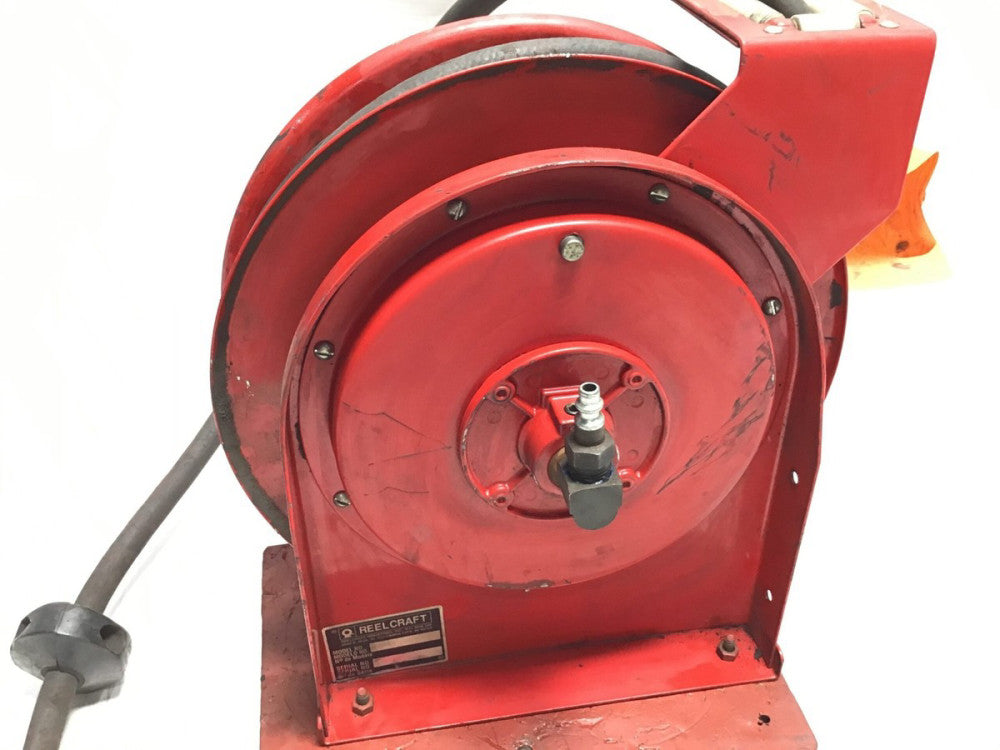 Reelcraft 2Z863 Premium Duty Spring Retractable Air/Water Hose Reel