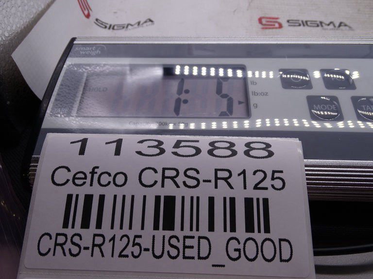 CEFCO CRS-R-125 FUSE USED