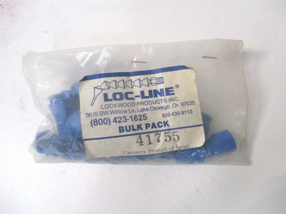 Loc-Line (41755) 1/4" -1/8" Blue Female Pipe Reducer - Pack of 20