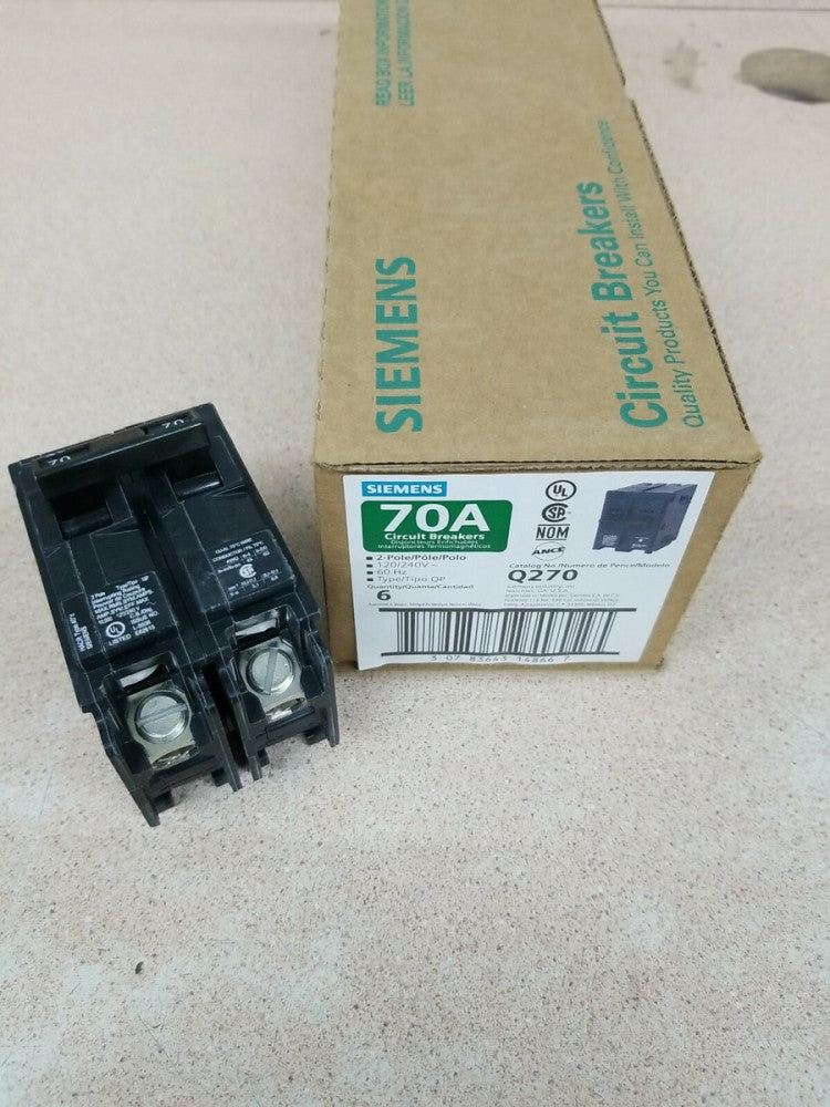 SIEMENS QP270  70A 240V 2P NEW