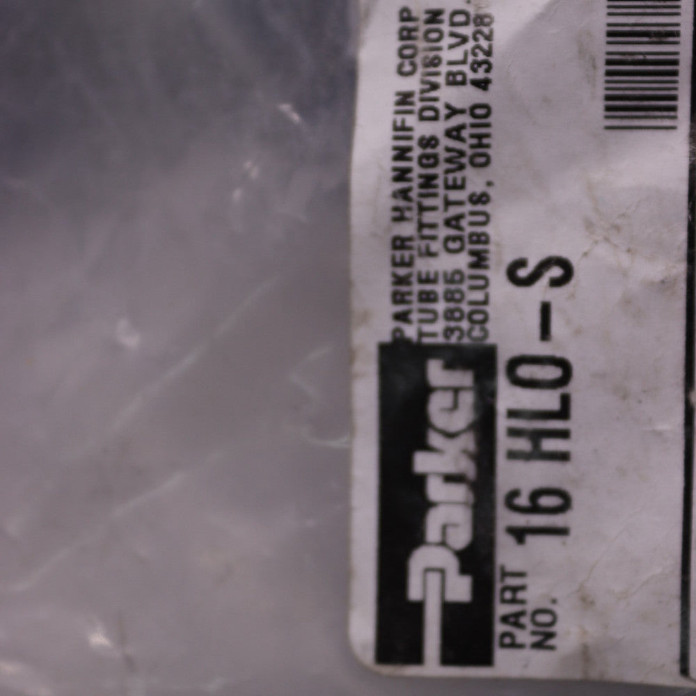 Parker Seal-Lok O-Ring Face Seal Tube Union Steel 1" 16 HL0-S