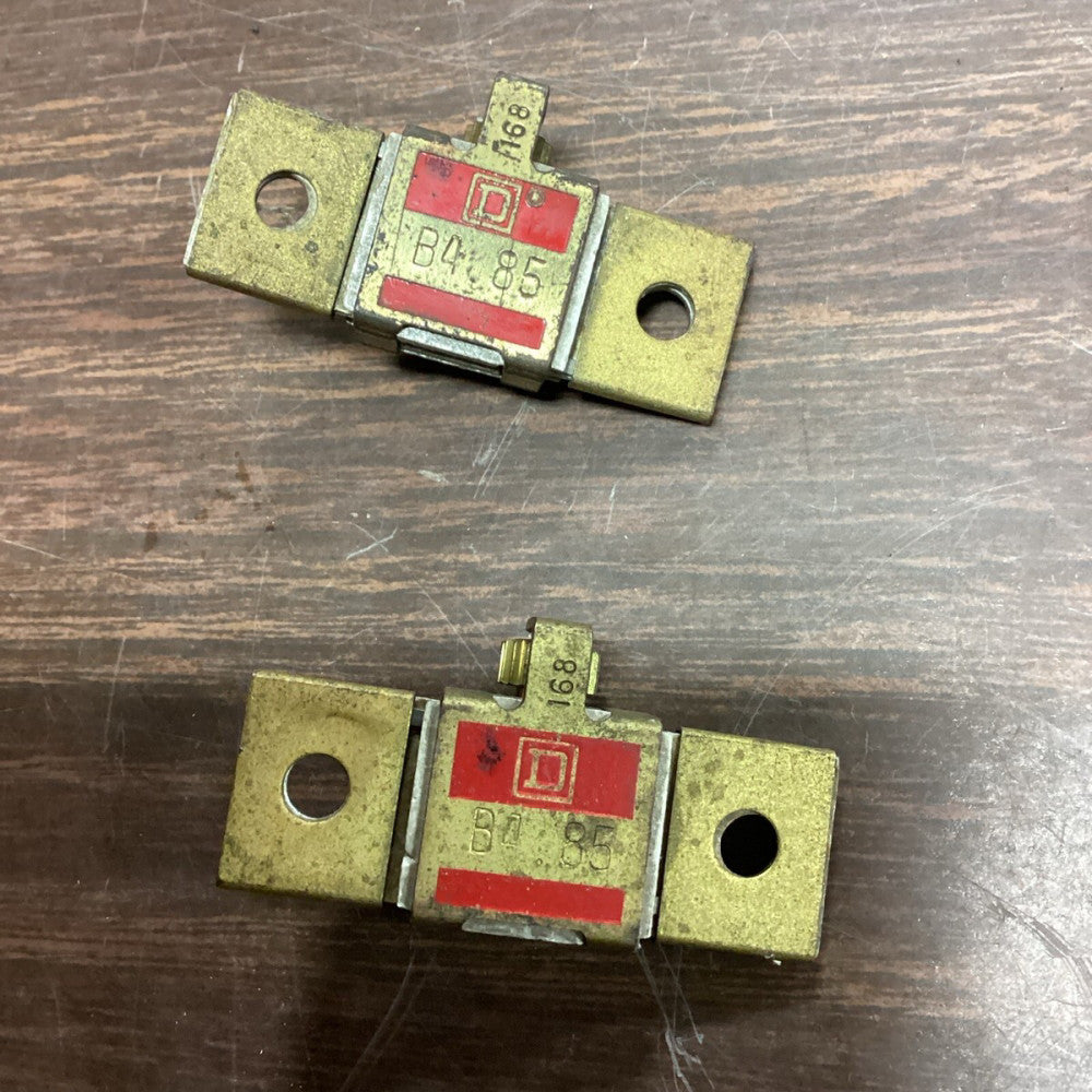 Square D B4.85 Overload Heater Element Lot Of 2 A61