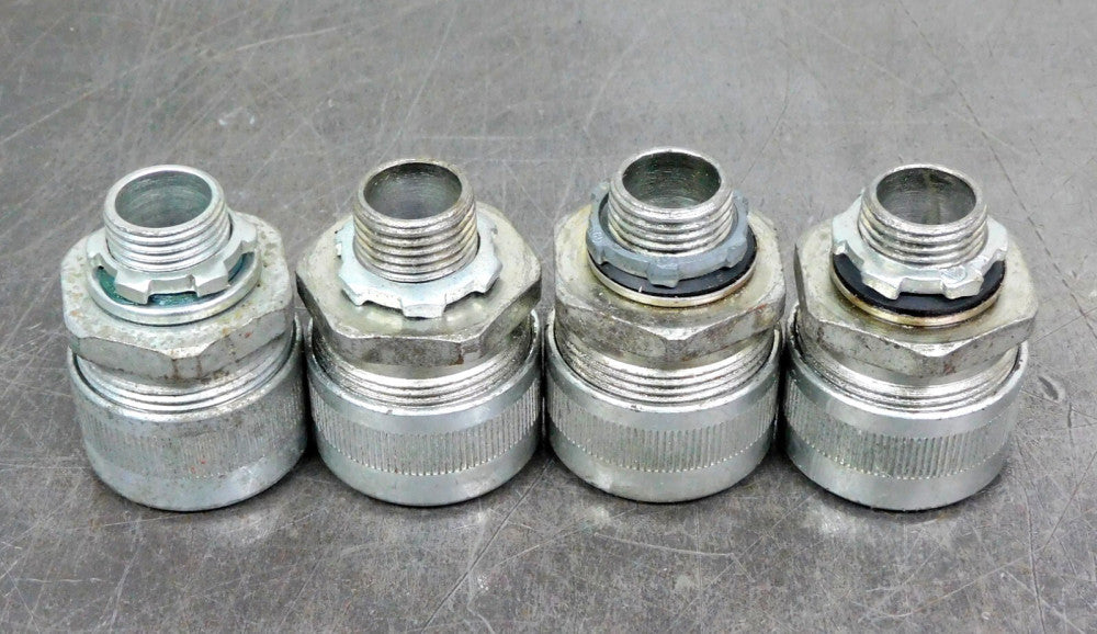 Eaton Crouse Hinds - CGB196 Cable Gland Fitting 1/2 in. NPT Lot of Four (4)