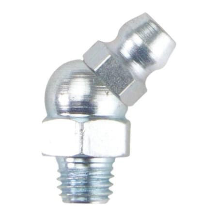 Westward 52Nz49 Fitting,45 Deg.,1/4"-28 Thread Size,Pk10