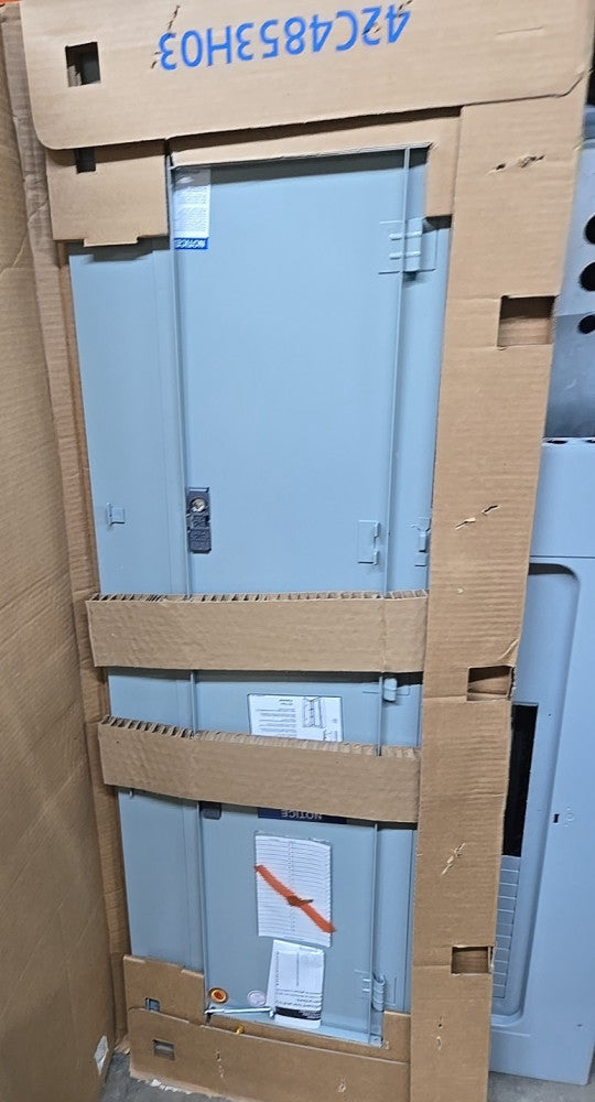 Eaton EZ2060S Panelboard Cover Front Door Electrical 60" x 20" Gray w Key NOS