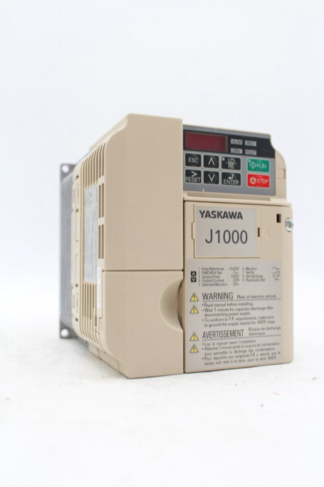 Yaskawa CIMR-JU4A0004BAA 3-Phase 2 HP Drive