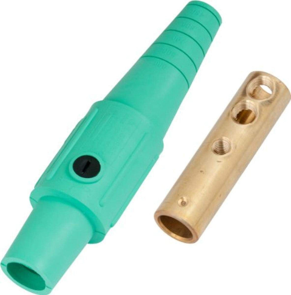 Marinco CLS2FB-E CLS Cam Type, Series 16 Inline, Single Pin Connector, 400 Amp,
