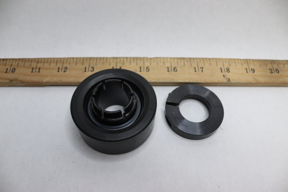 Peer GR200 Series Insert Ball Bearing Cast Iron 15mm x 38.4mm x 52mm OD