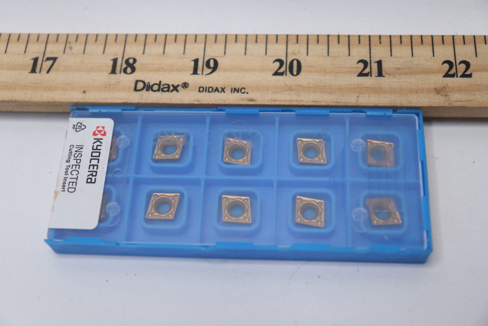 (10-Pk) Kyocera Turning Blade Carbide Insert  CPMH080204HQ