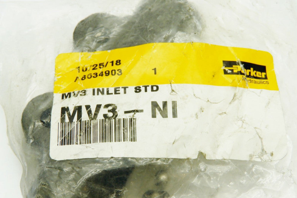 New Parker MV3-NI StackValve Inlet MV3 Inlet Standard A634903