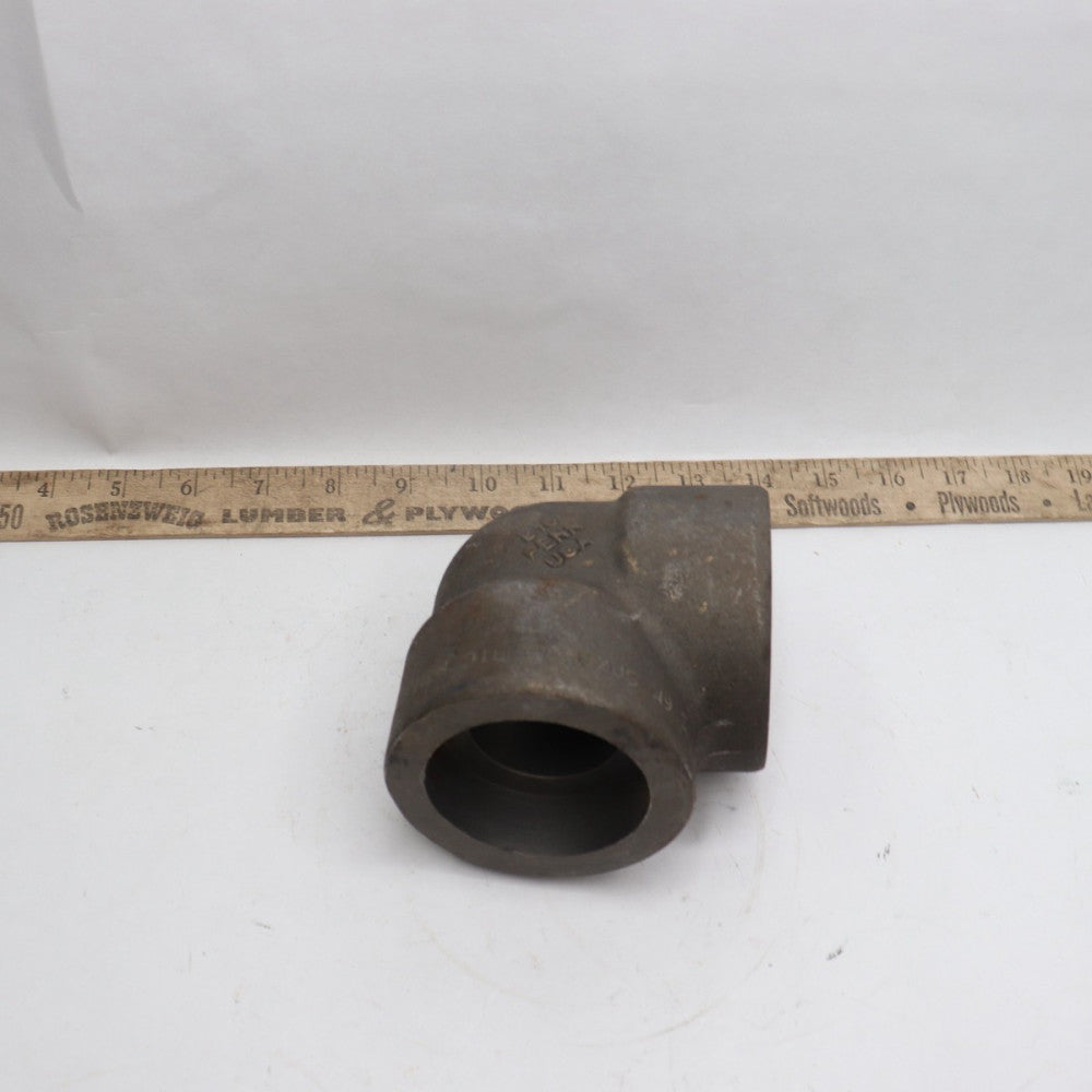 Penn 90Â° Elbow Steel Socket Weld 6000# 6000 PSI 2"