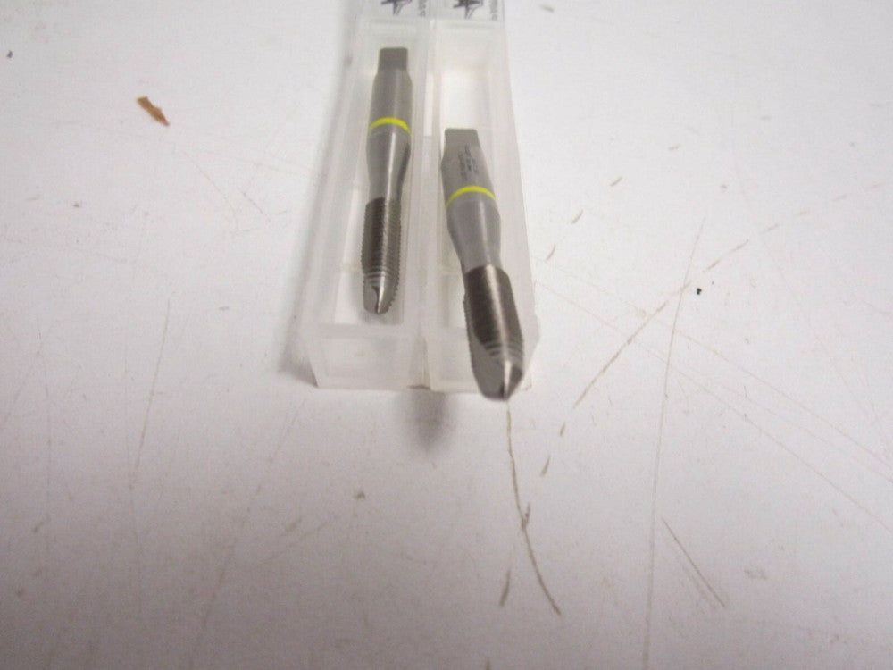 MF7 x1 UNF Vanadium HSSE 2B Yellow Band Plug Chamfer Aluminum Taps - Lot of 2 