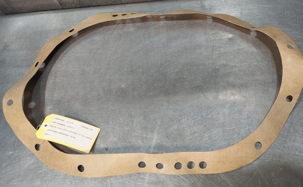 ROOTS GSKT, END CVR/G4BX 10" VELLUMOID. GASKET 24497011