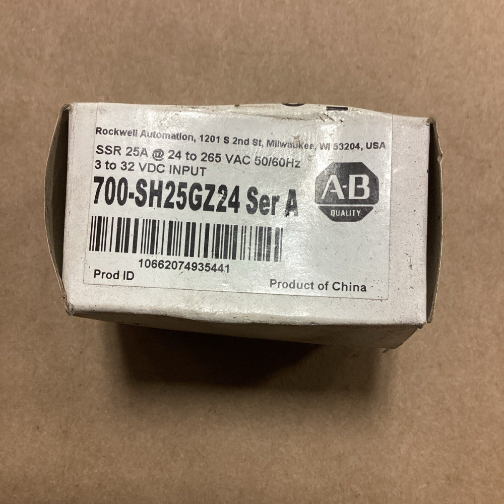 ALLEN-BRADLEY 700-SH25GZ24 SER A 24-265VAC SOLID STATE RELAY G61