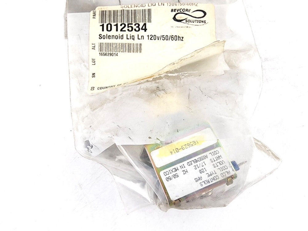 Cornelius 1012534 Solenoid Liquid Line 120V 50/60hz 165629014 522 530