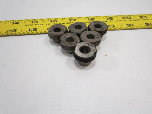 (SF36-5) "P" x 9/16 x 5/16" Slip Fixed Renewable Drill Bushings - Lot of 6 