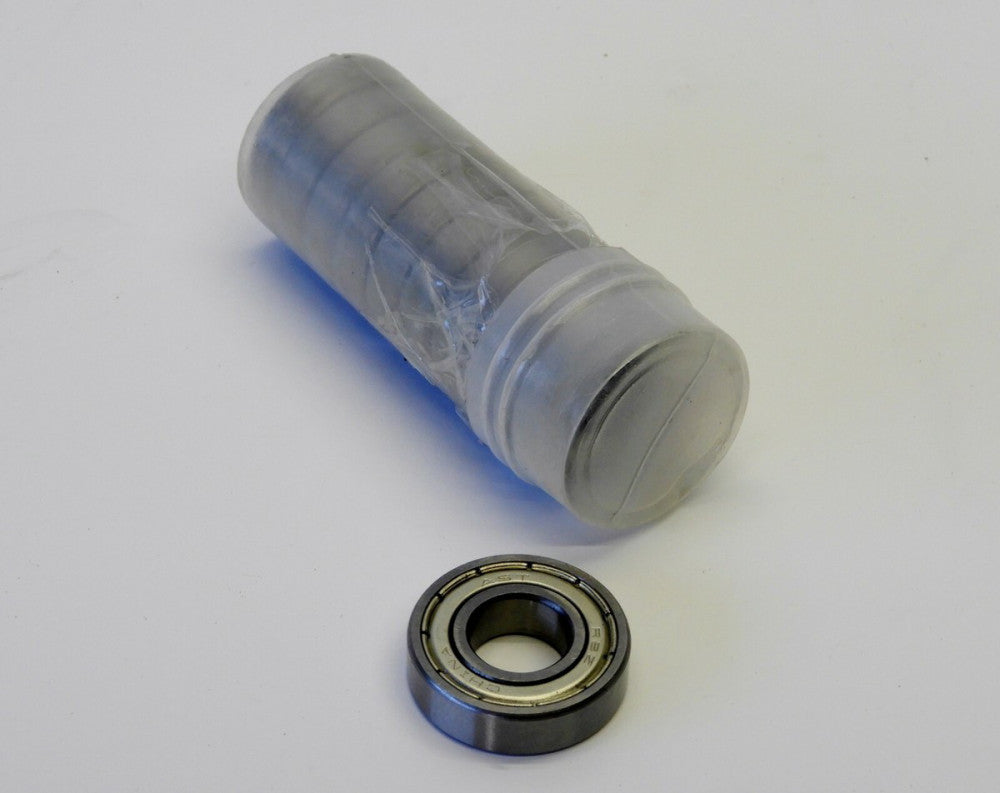 10x R8 ZZ Metal Sealed Deep Groove Ball Bearings - 1/2" x 1-1/8" x 5/16"