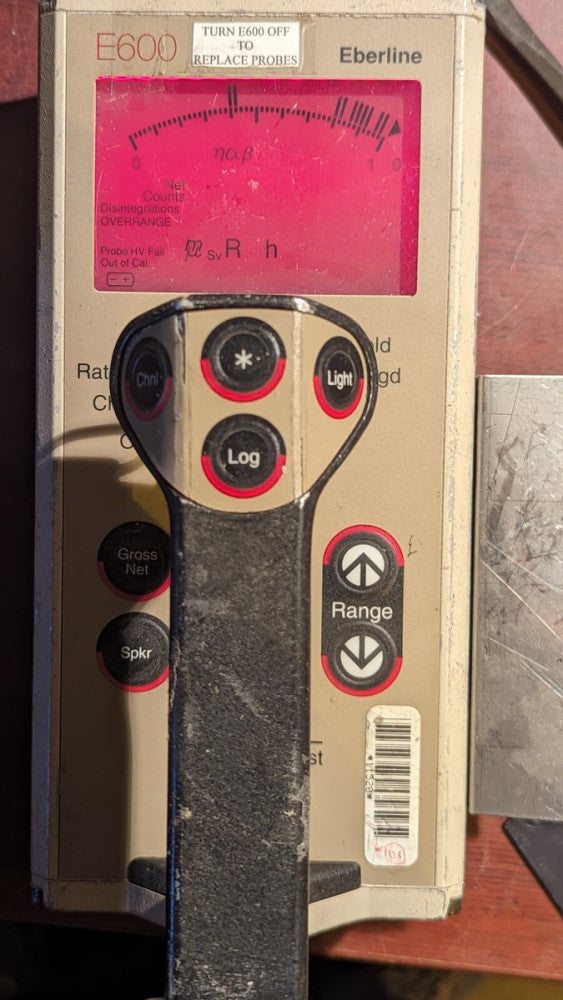 Thermo Eberline E600 Geiger Counter / Multipurpose Survey Meter GUARANTEED READ