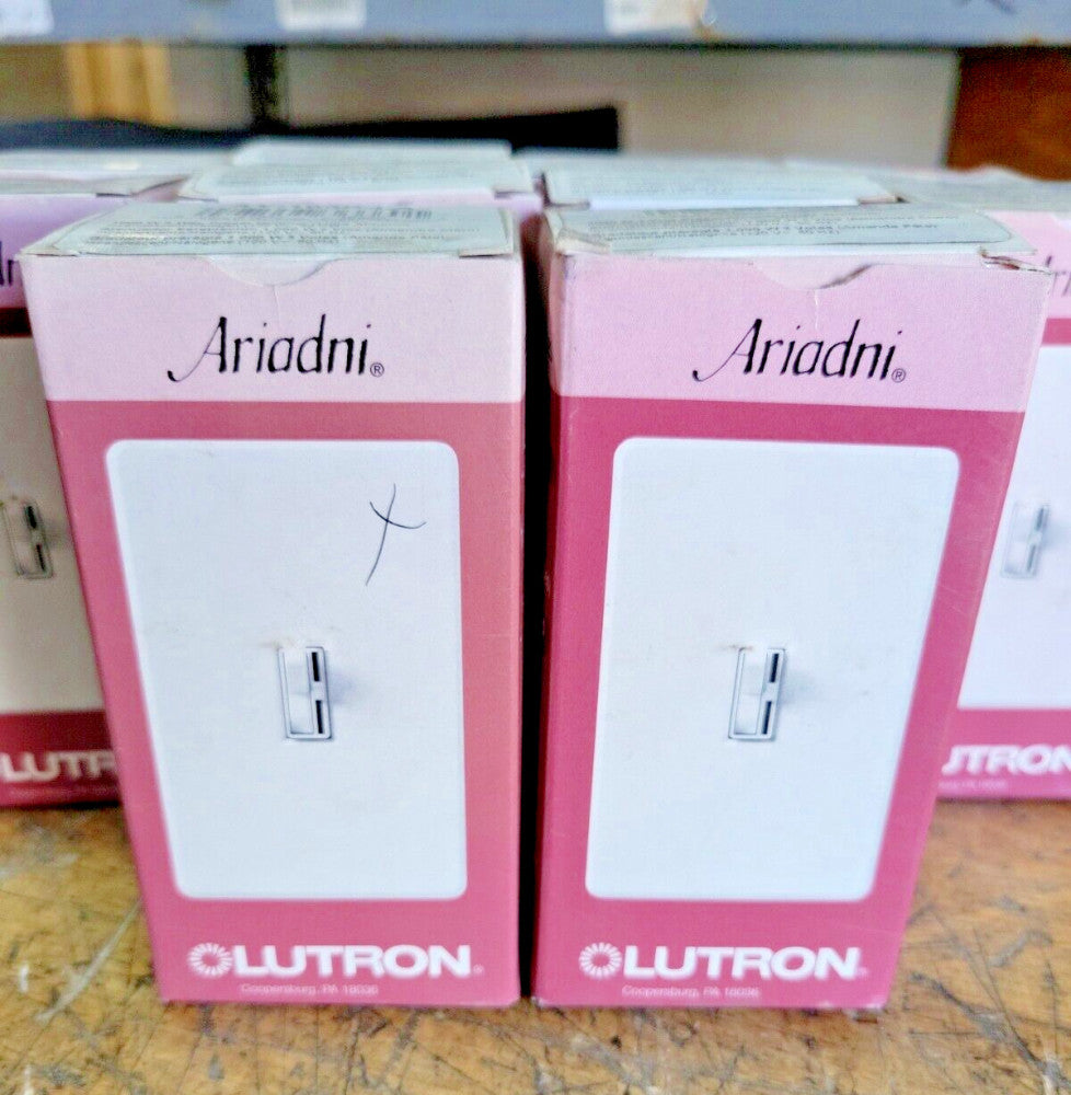 1- Lutron AY-103P-LA Lighting Dimmer, 3-Way, Toggle, 120V, 1000W Light Almond