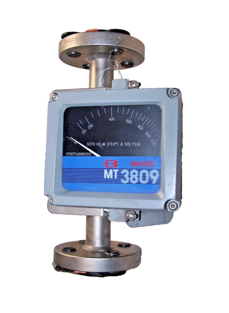 NEW BROOKS 1/2" MT 3809 FLOW METER  3809E11BCKAA1B1