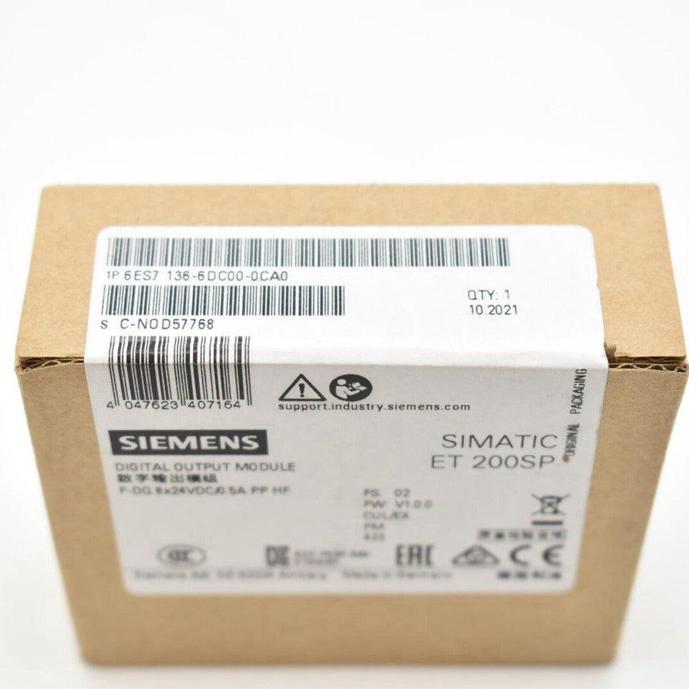 NEW Siemens 6ES7 136-6DC00-0CA0 6ES7136-6DC00-0CA0